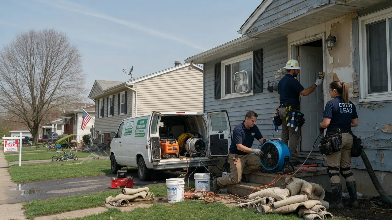 Flood Cleanup in Saint James, NY near me